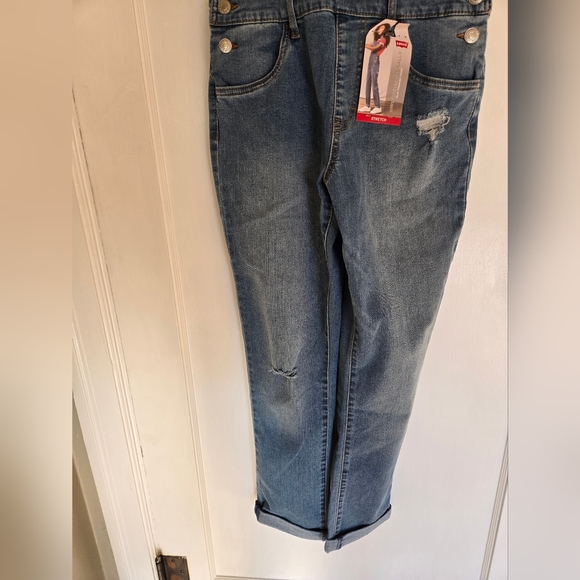 Levi's Strauss Girlfriend Overalls sz 16 Reg (Girls) - Picture 2 of 8